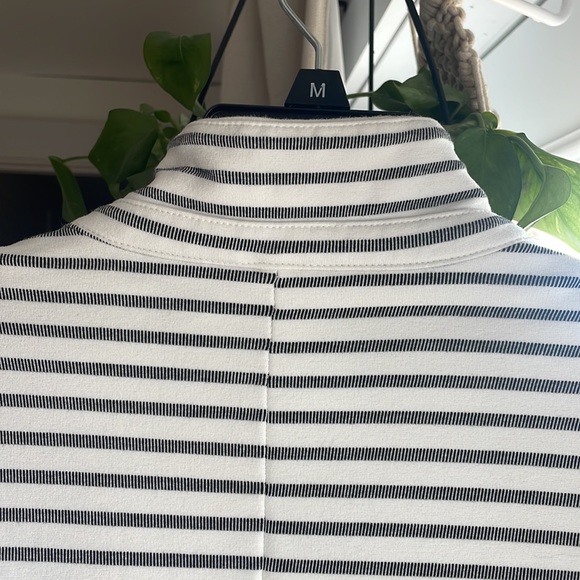 Tahari Blazer white with black stripes - Picture 4 of 5